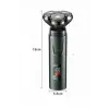 Dijital Göstergeli 3 Başlıklı Tıraş Makinesi Islak Kuru Lazer Öncesi Günlük