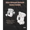 Dijital Göstergeli Bluetooth Kulakiçi Kulaklık – 4’lü Paket, Gürültü Engellemeli