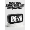 Dijital Masa Saati Termometre Takvim Led Ekran Pilli Ev Ofis Masası