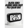 Dijital Masa Saati Termometre Takvim Led Ekran Pilli Ev Ofis Masası