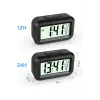 Dijital Masa Saati Termometreli Takvim Çalar Saat Led Ekran Pilli
