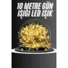 Dış Mekan Led Aydınlatma 10 Metre Gün Işığı Led Işık Pilli