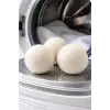 Doğal XXL Yün Kurutma Topu (3’lü Set) – Çamaşır Kurutma Makinesi İçin