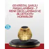 Dokunmatik Işıklı Kablosuz Bluetooth Hoparlör 5W