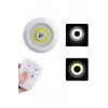 Dolap Işığı Mutfak Rafı Işığı Uzaktan Kumandalı 3 Lü Spot Led Lamba