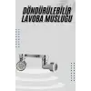 Dönebilen Musluk Başlığı Akrobat Mutfak Banyo Musluk Ucu Başlığı Oynar Başlıklı
