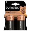 Duracell D Büyük Pil 2li Kart
