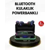 E10 Kablosuz Bluetooth Kulaklık – 3D Ses, Powerbank Şarj Kutusu
