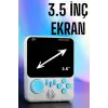 El Atarisi 3.5 inç Ekran Çift Konsol 666 Adet Retro Oyun Gamepad