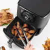 Epilons® Renkli Isıya Dayanıklı Yıkanılabilir Silikon Fırın Ve Airfryer Yuvarlak Pişirme Matı 20 Cm
