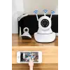 Ev Kamerası Wifi Kamerası Video Kayıt Çift Yönlü Hareket Sensörü Bebek