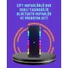Ev ve Dış Mekan Kullanımına Uygun RGB Işıklı Hoparlör