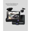 Full HD Araç Kamerası 3’lü 4.0” Ekranlı ve HDR Gece Görüşlü