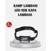 Gece Balıkçılığı İçin Ultra Parlak Şarjlı Kafa Lambası | 4 Işık Modu + USB Şarj