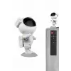 Gece Lambası Astronot Bluetooth Hoparlörlü Galaksi Işık Projektörü