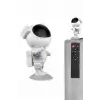 Gece Lambası Astronot Bluetooth Hoparlörlü Galaksi Işık Projektörü