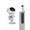 Gece Lambası Astronot Bluetooth Hoparlörlü Galaksi Işık Projektörü