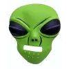 Ghoulish Productions Green Alien Mask 45x30 cm ( UZAYLI )
