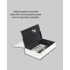 Gizli Kitap Kasa – Metal Gövdeli, Anahtarlı