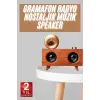 Gramafon Nostaljik Radyo Yüksek Ses Kalitesi USB TF Kart Aux