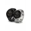GT3 Max Elegant Smart Watch GT3 Max Elegant Erkek Akıllı Saat Deri-Metal-Silikon 3 Kordonlu