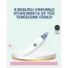 Güçlü Vakumlu Siyah Nokta Temizleyici – Cilt Pürüzlerini Gideren, Taşınabilir ve Kolay Temizlenebilir Cilt Bakım Cihazı
