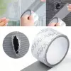 Güçlü Yapışkanlı Pencere Tamir Bandı, Böcek Önleyici Yama Bandı 2 Mt X 5 Cm