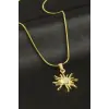 Güneş Çelik Kolye