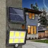 Güneş Enerjisi Panelli 6 LED Bahçe Aydınlatma