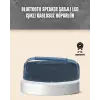 Hafif ve Dayanıklı Renkli Işıklı Taşınabilir Müzik Hoparlörü