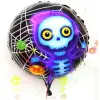 Halloween İskelet Hayalet Folyo Balon 18 inç