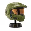 Halo Gerçekçi Master Chief Miğferi ve Sergi Standı