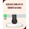 HDMI Kablosuz Ekran Alıcısı – iOS, Android,PC Uyumluluğu