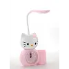 Hello Kitty Masa Lambası Saat Ve Kalemlik