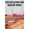 Hem Düzleştirici Hem Maşa Saç Şekillendirici