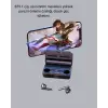 HiFi Ses Kaliteli Kablosuz Kulaklık – BT5.1, LED Ekranlı Şarj Kutusu, 3500 mAh
