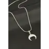 Hilal Çelik Kolye