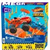 HKF88 MEGA™ Hot Wheels® Smash n Crash Tiger Shark Çarpışma Seti 245 parça +5 yaş