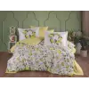 Hobby Çift Kişilik Poplin Nevresim Lemonty Sarı