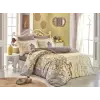 Hobby Çift Kişilik Poplin Nevresim Mirella Cappucino
