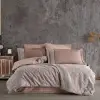 Hobby Çift Kişilik Poplin Nevresim Takımı Silvana Kahve