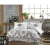 Hobby Kingsize Poplin Nevresim Amanda Gri