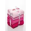 Hobby Rainbow 4´lü Havlu Seti Pembe