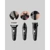 İnsua Erkek Bakım Seti – 3 Başlıklı Şarjlı Tıraş Makinesi, 60 Dakika Kablosuz Kullanım