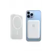iPhone 15 / 16 / 17 Uyumlu MagSafe Kablosuz Powerbank 5000 mAh | Wireless Taşınabilir Batarya Şarj Aleti