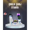 iPhone, AirPods ve Akıllı Saat Uyumlu Çoklu Şarj Cihazı