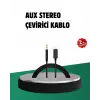 iPhone Uyumlu Lightning – 3.5mm Aux Adaptör Kablo Stereo Ses Aktarım