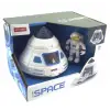 Işıklı ve Astronotlu Uzay Kapsülü