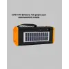 J-IPOX P520 Bluetooth Hoparlör 8W Güçlü Ses Solar Şarj FM Radyo