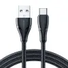 S-UC027A11 3A USB A-TYPE C 1.2M-BLACK